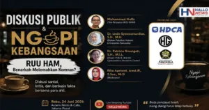 Hallonews Gelar Diskusi Publik, Bedah Isu RUU HAM dan Masa Depan Kewenangan Komnas HAM