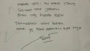 Surat Sony Sanjaya untuk Kepala BGN Jadi Viral, Publik Soroti Kalimat ‘Hadiah Indah’