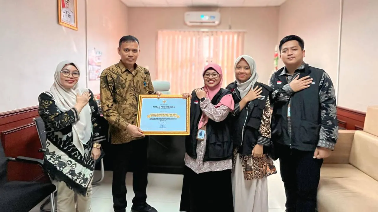 LKC Dompet Dhuafa Sumsel Raih Penghargaan dari Pemkab Muara Enim atas Program Kawasan Sehat 1 LKC Dompet Dhuafa Sumsel Raih Penghargaan dari Pemkab Muara Enim atas Program Kawasan Sehat