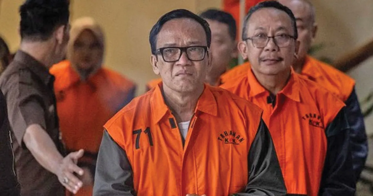 KPK Eksekusi Immanuel Ebenezer ke Lapas Sukamiskin 1 KPK Eksekusi Immanuel Ebenezer ke Lapas Sukamiskin