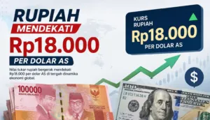 Rupiah Tembus Rp18 Ribu, Krisis Kepercayaan atau Sekadar Gejolak Pasar?