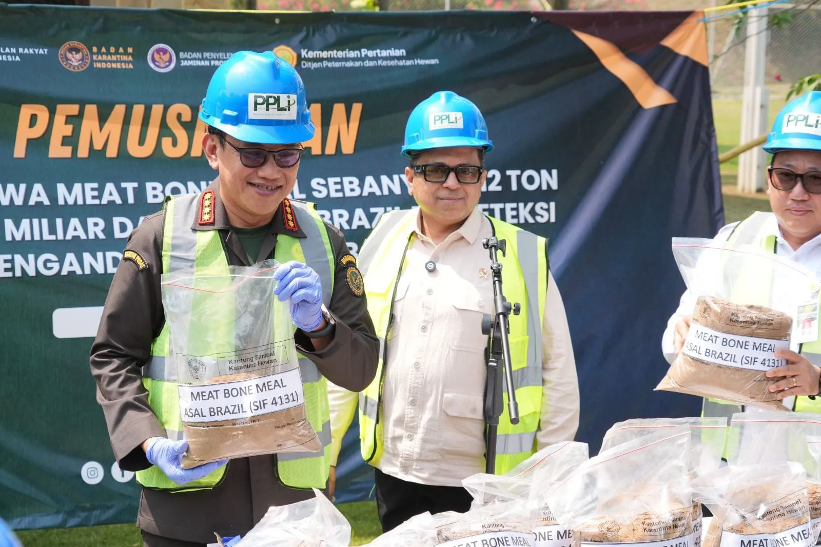 312 Ton MBM Asal Brasil Terkontaminasi Porcine Dimusnahkan, Impor Langsung Diperketat 1 312 Ton MBM Asal Brasil Terkontaminasi Porcine Dimusnahkan, Impor Langsung Diperketat