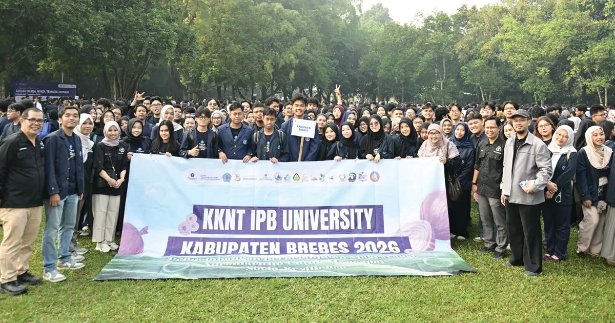 IPB University Lepas 3.679 Mahasiswa KKNT Inovasi 2026, Perkuat Pembangunan Desa dan Keamanan Pangan 1 IPB University Lepas 3.679 Mahasiswa KKNT Inovasi 2026, Perkuat Pembangunan Desa dan Keamanan Pangan