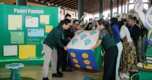 Sambut Hari Anak Nasional, Citilink dan AQUA Hadirkan Flomiland di Bandara Soekarno-Hatta