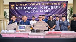 Polda Jambi Bongkar Pembobolan Bank Jambi Rp144,82 Miliar, Tiga Tersangka Ditangkap