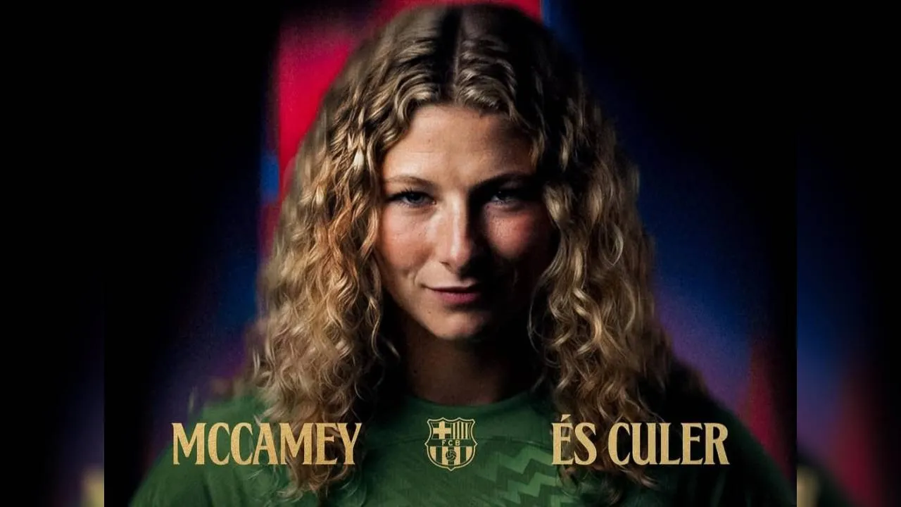 Barcelona Resmi Datangkan Kiper Amerika Tyler McCamey untuk Perkuat Tim Putri 1 Barcelona Resmi Datangkan Kiper Amerika Tyler McCamey untuk Perkuat Tim Putri