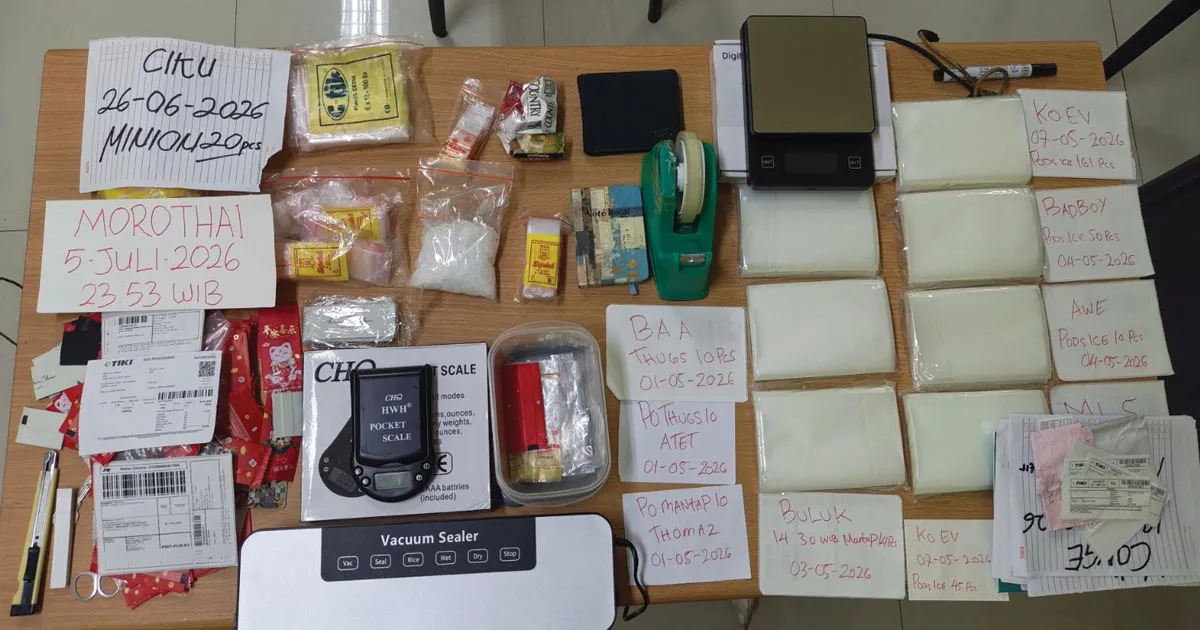 Berawal Laporan Warga, Polsek Babelan Bongkar Peredaran Sabu 100 Gram di Bekasi 1 Berawal Laporan Warga, Polsek Babelan Bongkar Peredaran Sabu 100 Gram di Bekasi