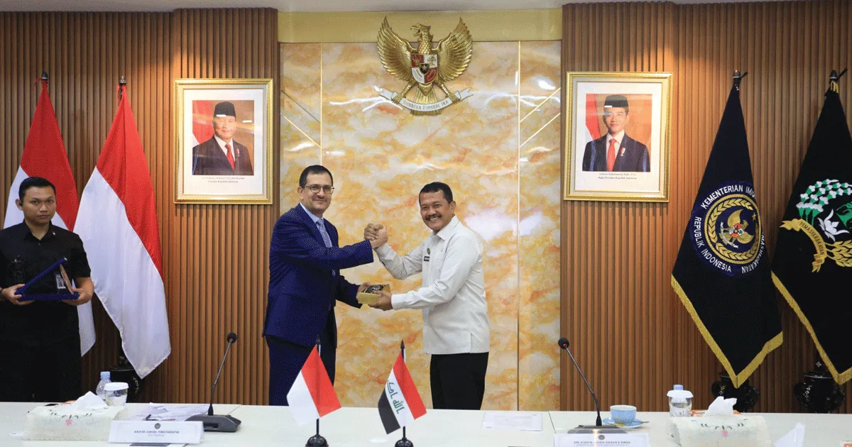 Delegasi Irak Temui Ditjenpas, Bahas Status Hukum hingga Pelayanan bagi Warga Irak di Indonesia 1 Delegasi Irak Temui Ditjenpas, Bahas Status Hukum hingga Pelayanan bagi Warga Irak di Indonesia