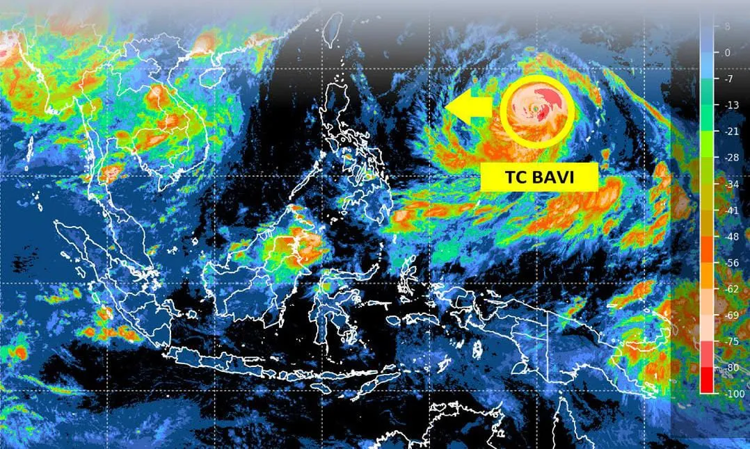 BMKG Peringatkan Dampak Siklon Tropis BAVI, Gelombang Panas Ekstrem Berpotensi Tingkatkan Risiko Cuaca di Indonesia 1 BMKG Peringatkan Dampak Siklon Tropis BAVI, Gelombang Panas Ekstrem Berpotensi Tingkatkan Risiko Cuaca di Indonesia