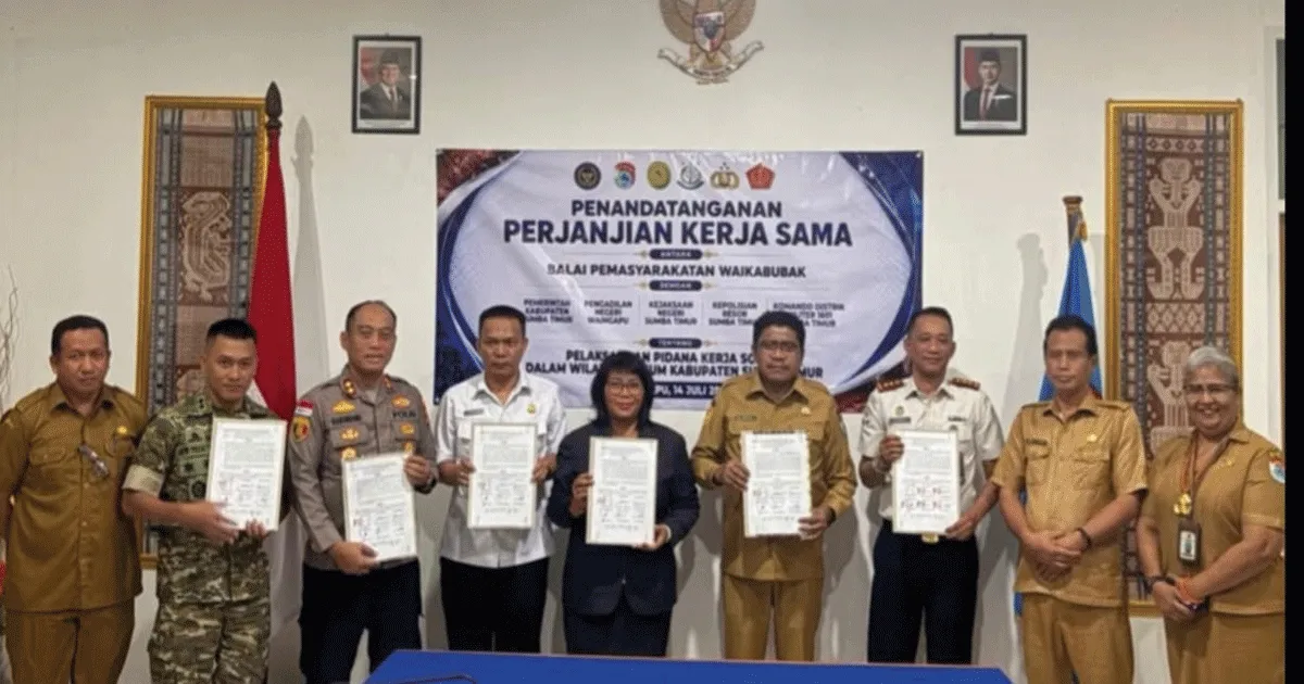 Bapas Waikabubak Bangun Kolaborasi Lintas Instansi, Pidana Kerja Sosial Siap Diterapkan di Sumba Timur 1 Bapas Waikabubak Bangun Kolaborasi Lintas Instansi, Pidana Kerja Sosial Siap Diterapkan di Sumba Timur