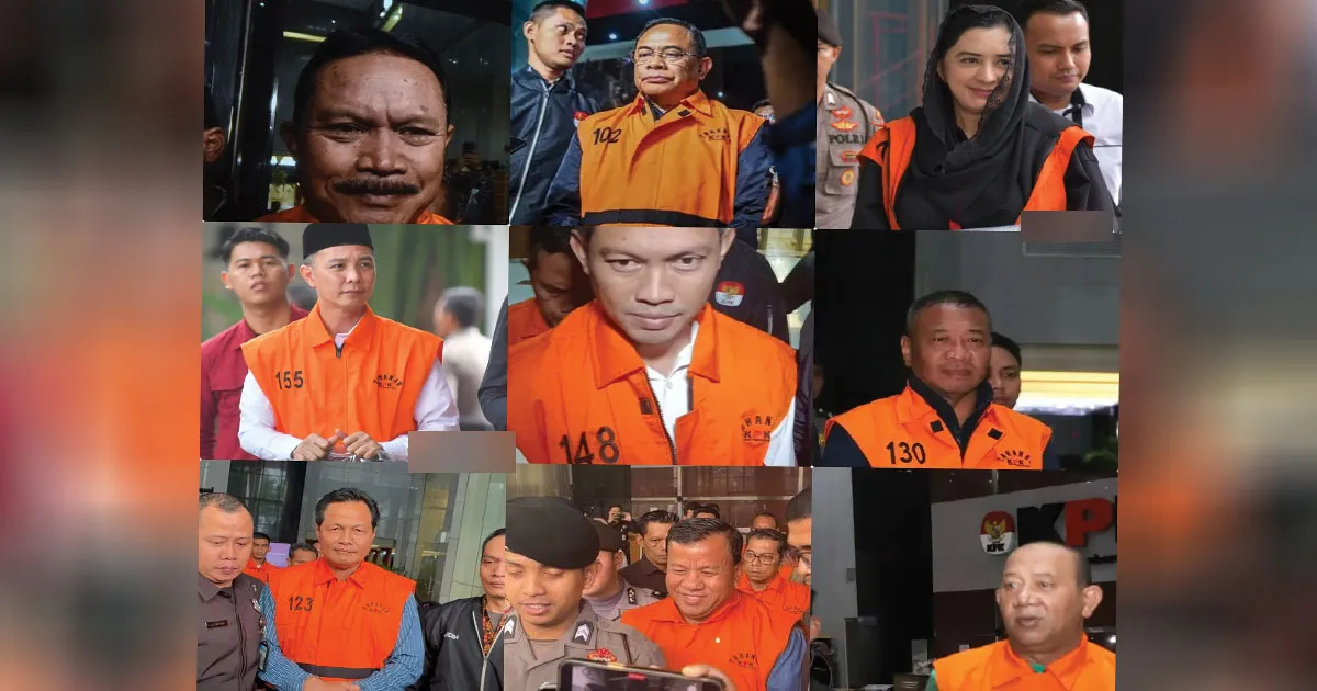 Ini Deretan kepala Daerah yg Terjaring OTT Sepajang 2026, Siapa Selanjutnya? 1 Ini Deretan kepala Daerah yg Terjaring OTT Sepajang 2026, Siapa Selanjutnya?