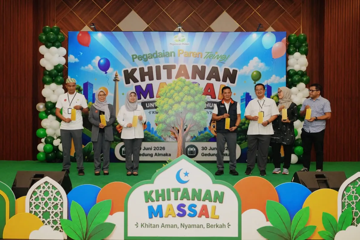 Pegadaian Kanwil IX Jakarta 2 Gelar Khitanan Massal, Hadirkan Layanan Kesehatan Gratis bagi Ratusan Anak 1 Pegadaian Kanwil IX Jakarta 2 Gelar Khitanan Massal, Hadirkan Layanan Kesehatan Gratis bagi Ratusan Anak