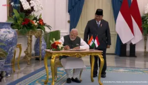 Prabowo dan PM Modi Pererat Kemitraan Strategis, Indonesia-India Teken Sejumlah MoU 7 Prabowo dan PM Modi Pererat Kemitraan Strategis, Indonesia-India Teken Sejumlah MoU