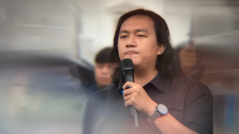 Aktivis KontraS Andrie Yunus korban serangan air keras di Jakarta Pusat.
