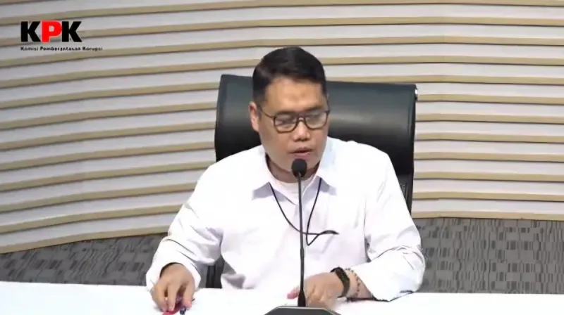 Deputi Penindakan KPK Asep Guntur Rahayu menjelaskan peran Gus Alex dalam kasus dugaan korupsi kuota haji.