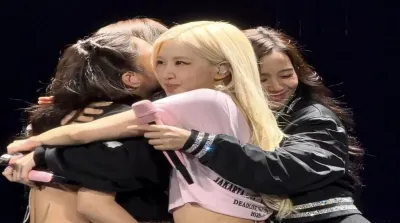 BLACKPINK tampil di konser penutup tur dunia DEADLINE di Hong Kong.