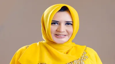 Bupati Pekalongan nonaktif Fadia Arafiq yang sedang menjalani proses hukum terkait dugaan korupsi proyek pengadaan di Pemkab Pekalongan.