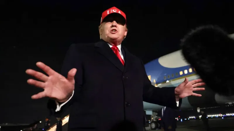 Donald Trump berbicara soal Blokade Selat Hormuz
