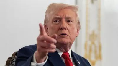 Presiden AS Donald Trump menanggapi konflik Ukraina dan upaya diplomasi internasional.