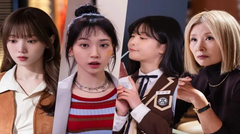 Empat karakter perempuan dalam drama Korea MBC In Your Radiant Season yang merepresentasikan generasi dan dinamika keluarga Nana.