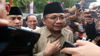 Mantan Menteri Agama Yaqut Cholil Qoumas terkait kasus dugaan korupsi kuota haji tambahan 2023–2024.