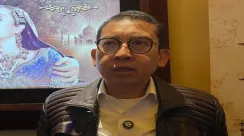 Menteri Kebudayaan Fadli Zon berbicara dalam konferensi pers perayaan Imlek Nasional 2026 yang mengusung tema Harmoni Nusantara di Jakarta.