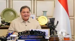 Menko Perekonomian Airlangga Hartarto soal sikap waspada terhadap konflik Timur Tengah