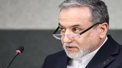 Menteri Luar Negeri Iran Abbas Araghchi saat memberikan pernyataan terkait konflik Iran dengan Amerika Serikat dan Israel serta situasi Selat Hormuz.