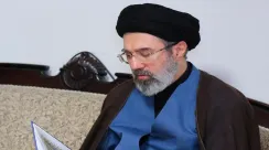 Potret Mojtaba Khamenei, ulama Iran dan putra Ayatollah Ali Khamenei yang ditetapkan sebagai pemimpin tertinggi baru Iran pada 8 Maret 2026.