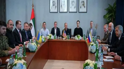 Pertemuan trilateral Amerika Serikat, Rusia, dan Ukraina di Abu Dhabi membahas negosiasi konflik Ukraina dan masa depan Donbass.