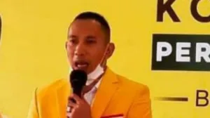 Ketua DPD Golkar Kota Bogor, Rusli Prihatevi. (Hallonews/dok)