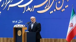Presiden Iran Masoud Pezeshkian menyampaikan pernyataan terkait konflik dengan Amerika Serikat dan Selat Hormuz.