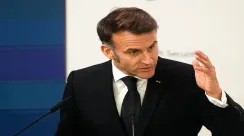 Emmanuel Macron menyampaikan pidato di Konferensi Keamanan Munich 2026, menyerukan pembentukan aliansi pertahanan nuklir Eropa yang independen.