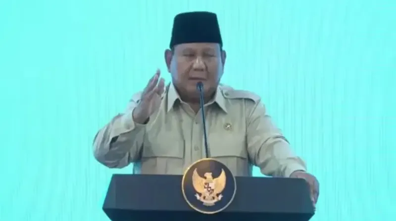 Presiden Prabowo Subianto menghadiri peresmian dan groundbreaking 1.179 Satuan Pelayanan Pemenuhan Gizi (SPPG) serta peresmian 18 gudang ketahanan pangan Polri di Palmerah, Jakarta Barat, Jumat 13 Februari 2026.