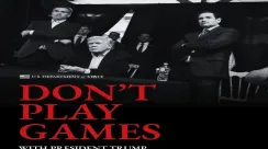 Foto Presiden AS Donald Trump yang dibagikan akun Gedung Putih di X dengan pesan peringatan keras terkait penangkapan Presiden Venezuela Nicolás Maduro dan operasi militer Amerika Serikat.