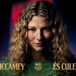 Penjaga gawang asal Amerika Serikat, Tyler McCamey resmi direkrut Barcelona. (IG Tyler McCamey for Hallonews)