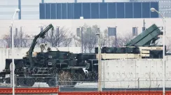Sistem rudal Patriot milik militer Amerika Serikat yang digunakan untuk pertahanan udara dan pencegat rudal balistik.