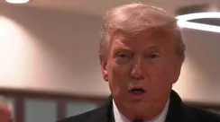 Presiden AS Donald Trump di Davos usai menarik ancaman tarif ke Eropa dalam polemik Greenland.