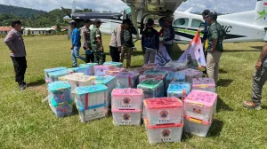 bnpb bantuan logistik longsor nunukan
