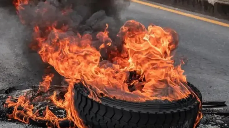 demo bakar ban