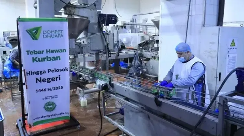 dompet dhuafa daging kurban palestina