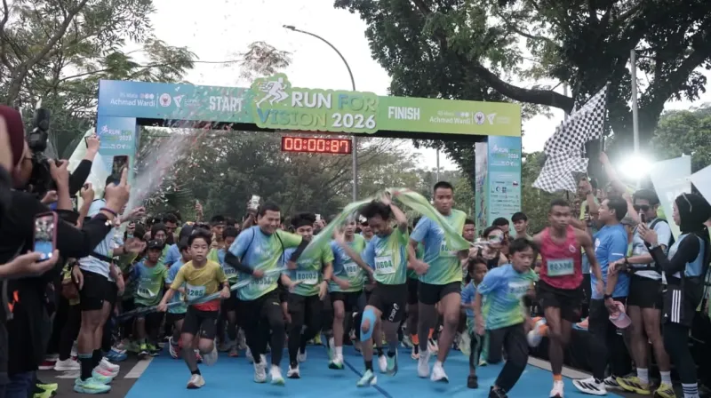 dompet dhuafa run for vision