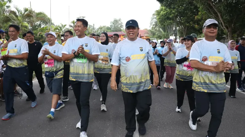 gubernur babel bhayangkara babel run