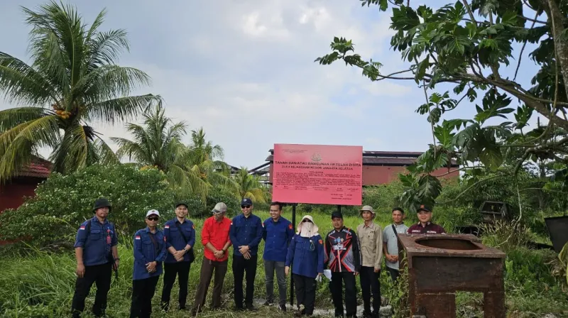 kejagung sita belasan lahan