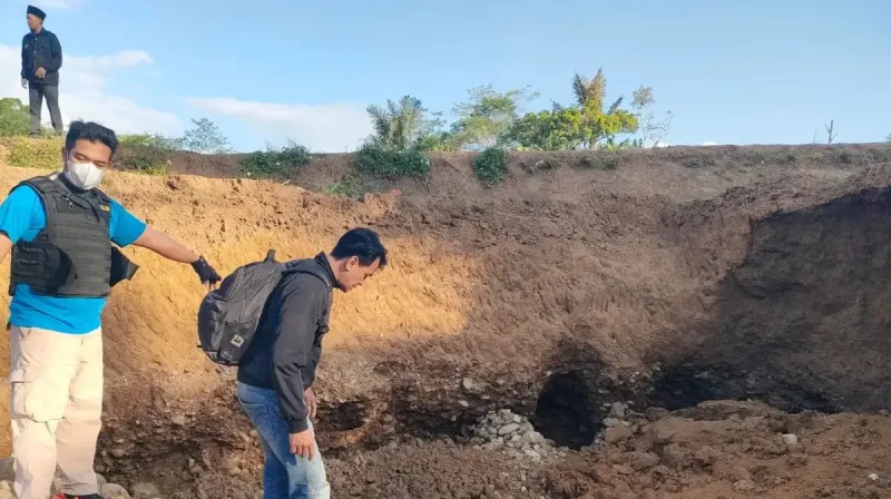 longsor emas ilegal sukabumi