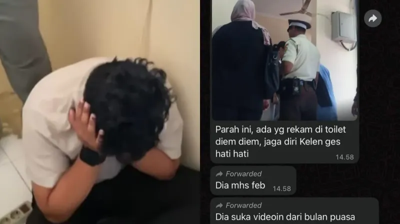perekaman perempuan diam-diam