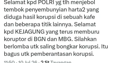 postingan mahfud md